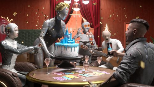 《原子之心》公开1周年贺图！双生舞伶为你呈上蛋糕