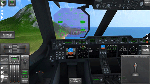 turboprop flight simulator